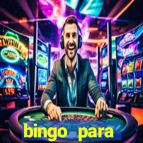 bingo para despedida de solteira para imprimir